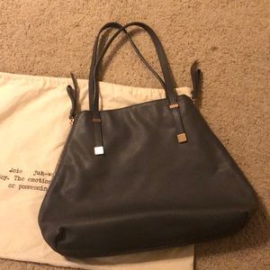 Joie expandable tote purse zipper sides